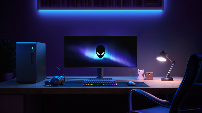 Alienware представила изогнутые 32- и 34-дюймовые игровые мониторы с разрешением до WQHD и частотой 180 Гц